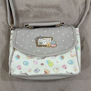 Sumikkogurashi Gray/Taupe and Cream Girls Bag